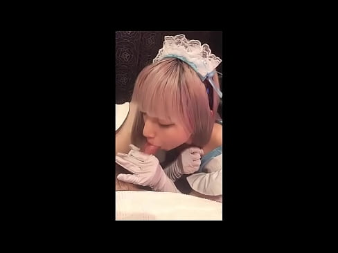 ❤️ Japonè idol [mayuka], kostim sèvant franse, pati 1, pip ak jerk off ak losyon ❤ Pornografi Larisi nan nou